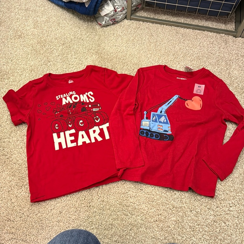 Lot of 2 shirts size 4T